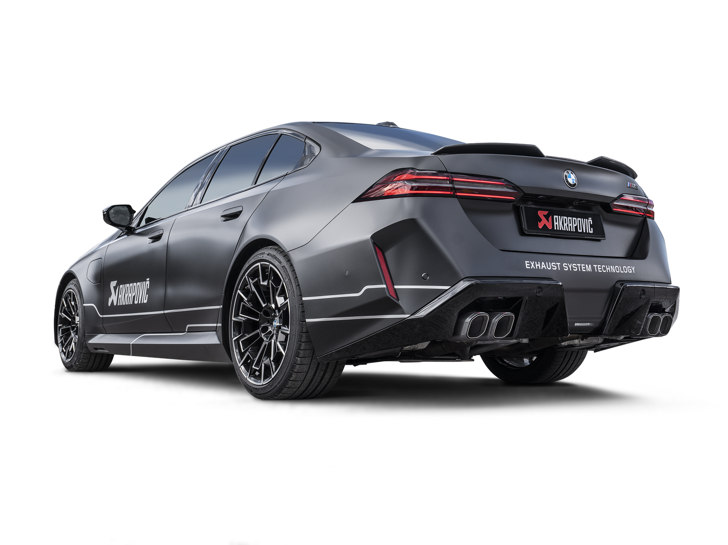 Akrapovic | Slip-on eksos i titan, BMW M5 (G90, G99) - OPF/GPF 2025