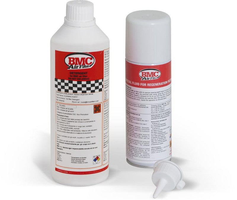 BMC olje- & rensekit. Olje (spray 200ml) & rens (500ml)