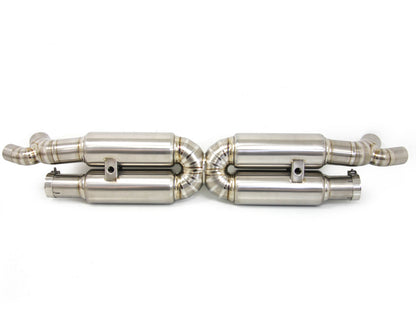 DesignTek Titanium eksos for 991 Turbo / Turbo S