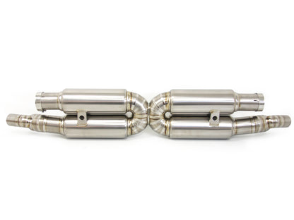 DesignTek Titanium eksos for 991 Turbo / Turbo S